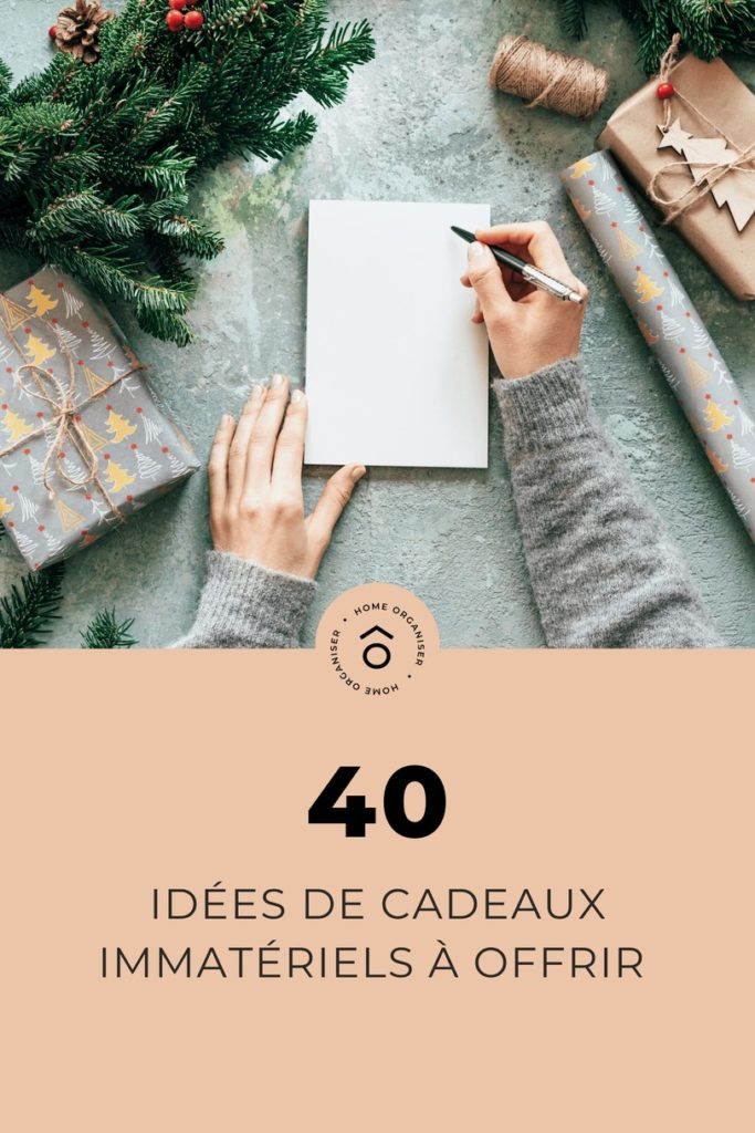 40 idées de cadeaux immatériels