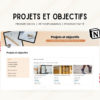 Projets et objectifs