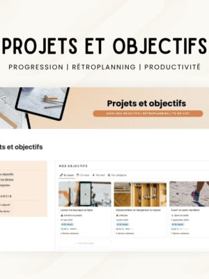 Projets et objectifs