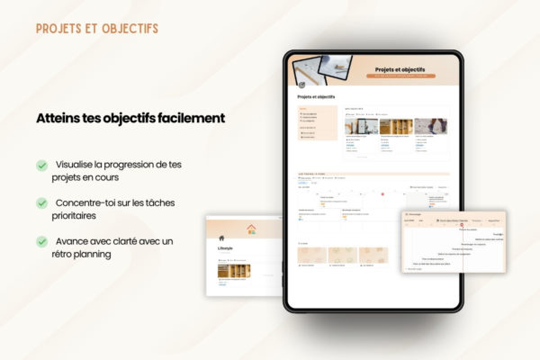 Projets et objectifs