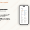 Template Notion Planificateur de voyages – organise facilement tes vacances avec un tableau de bord centralisé, la gestion des réservations, des to-do, du budget, de la valise, des bonnes adresses et du programme jour par jour.