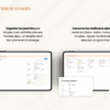 Template Notion Planificateur de voyages – organise facilement tes vacances avec un tableau de bord centralisé, la gestion des réservations, des to-do, du budget, de la valise, des bonnes adresses et du programme jour par jour.